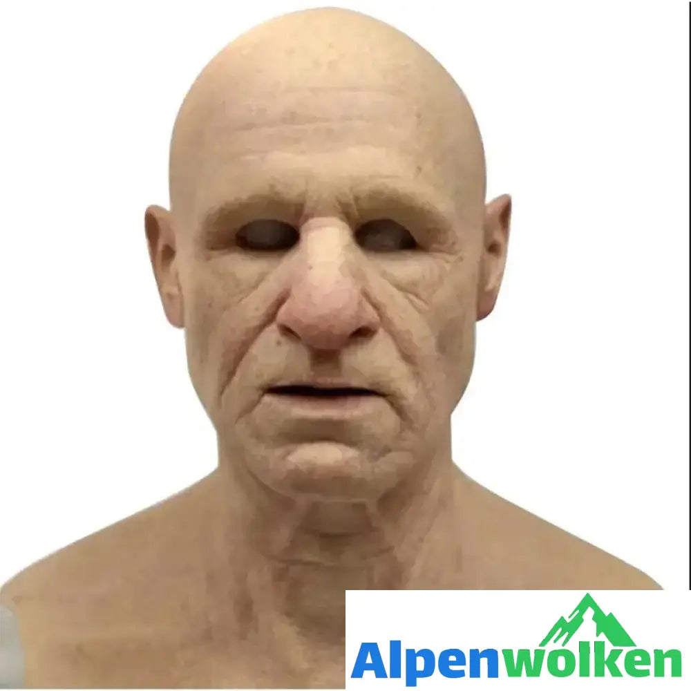 Alpenwolken - Simulation Latexmaske 03