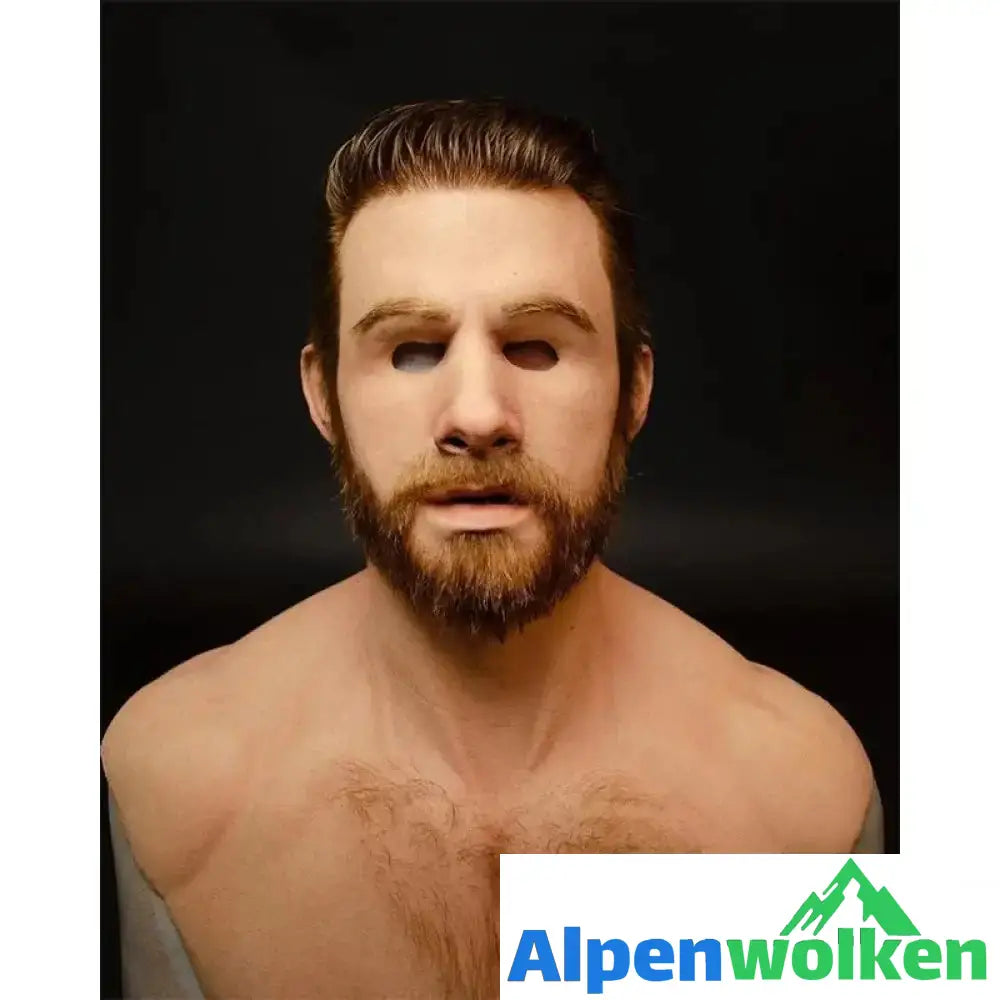 Alpenwolken - Simulation Latexmaske 05