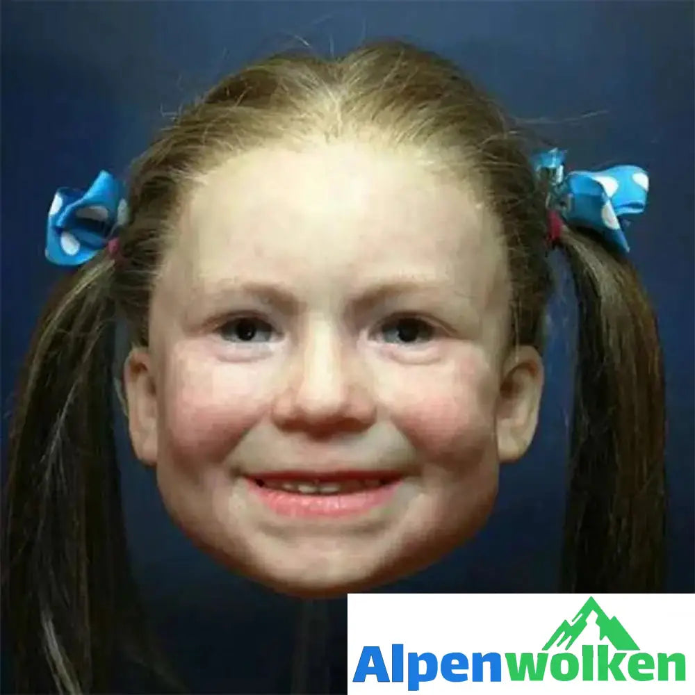 Alpenwolken - Simulation Latexmaske 06