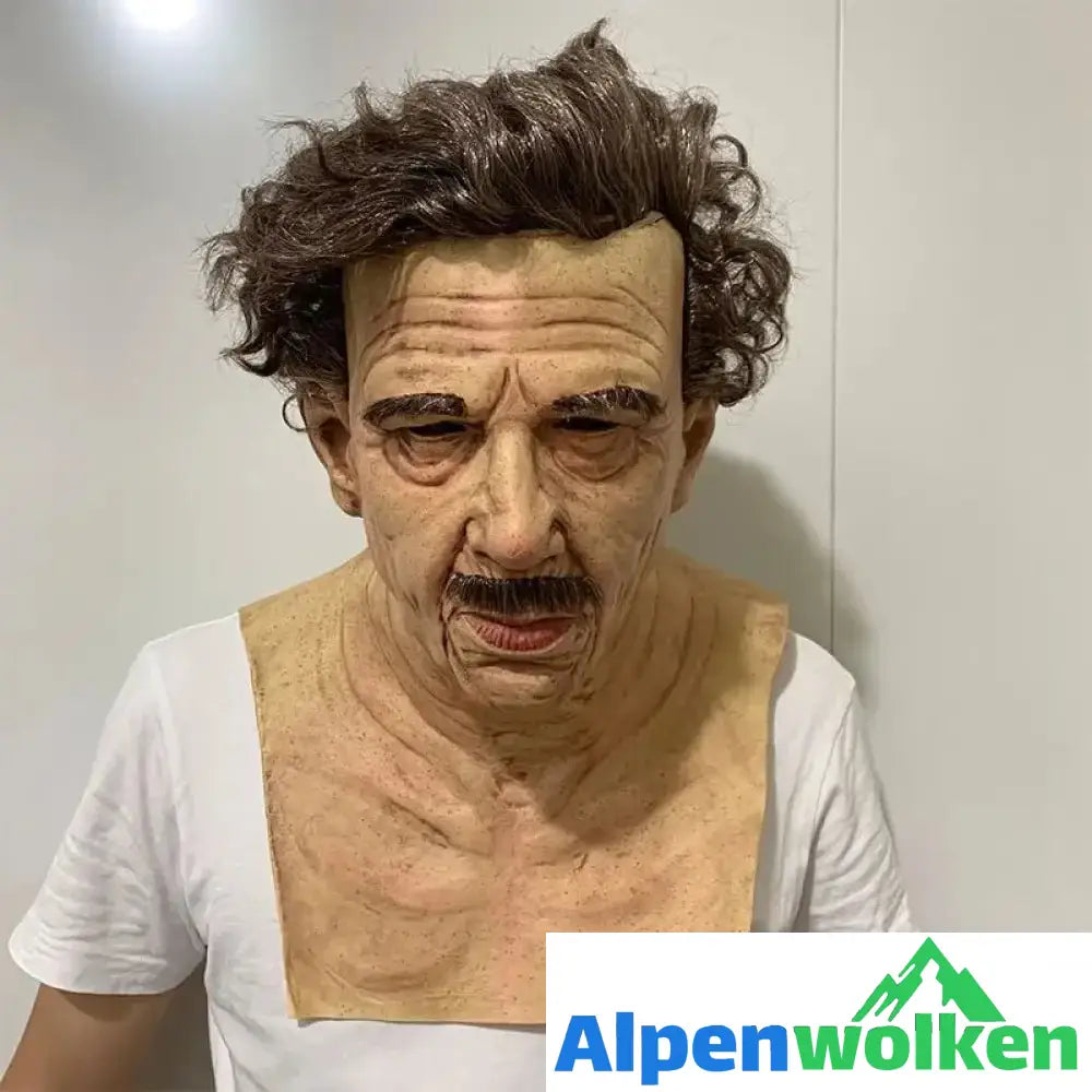 Alpenwolken - Simulation Latexmaske