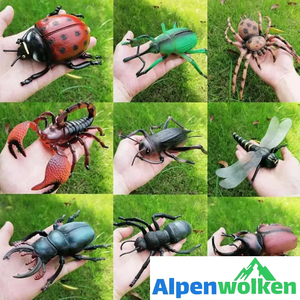 Alpenwolken - Simuliertes Insektenmodell