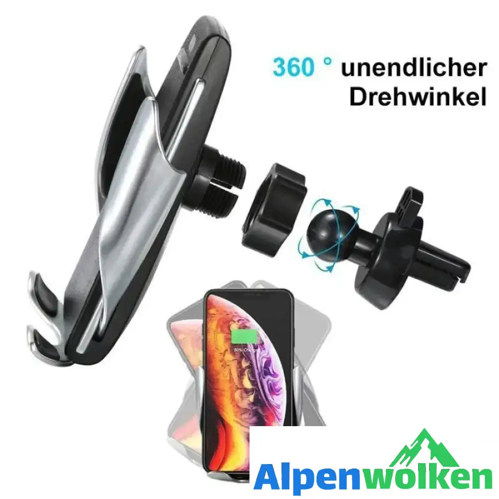 Alpenwolken - Smart Sensor Handyhalter, drahtlose Autoladegerät