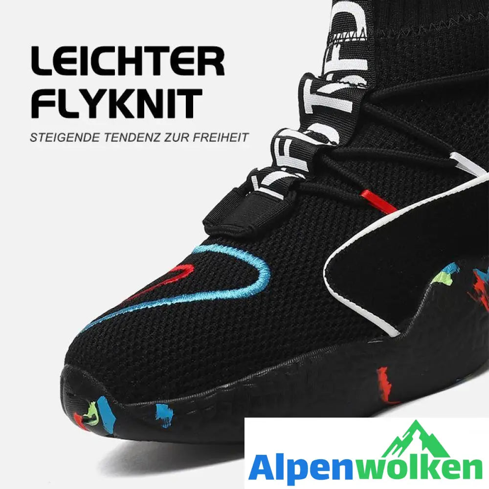 Alpenwolken - Socken Schuhe Outdoor Schuhe Freizeit Slip On Atmungsaktiv Mesh Schuhe