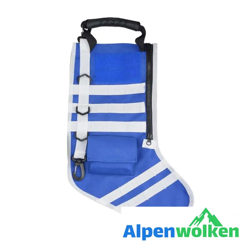 Alpenwolken - Sockenform Tasche, perfekt für Weihnachten