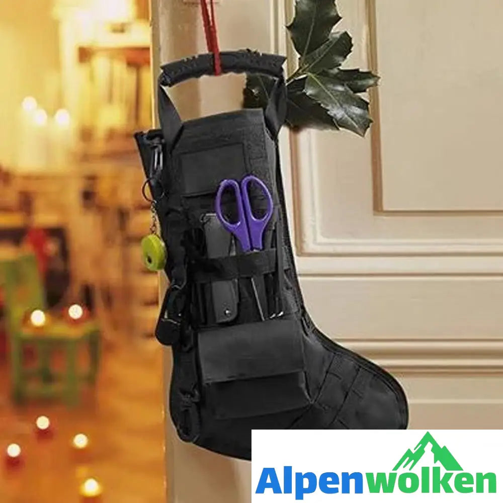 Alpenwolken - Sockenform Tasche, perfekt für Weihnachten