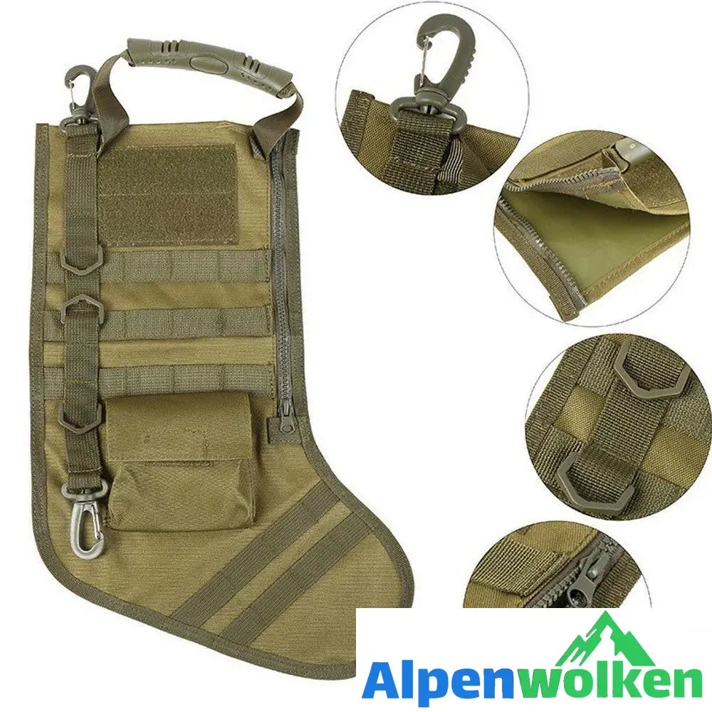 Alpenwolken - Sockenform Tasche, perfekt für Weihnachten