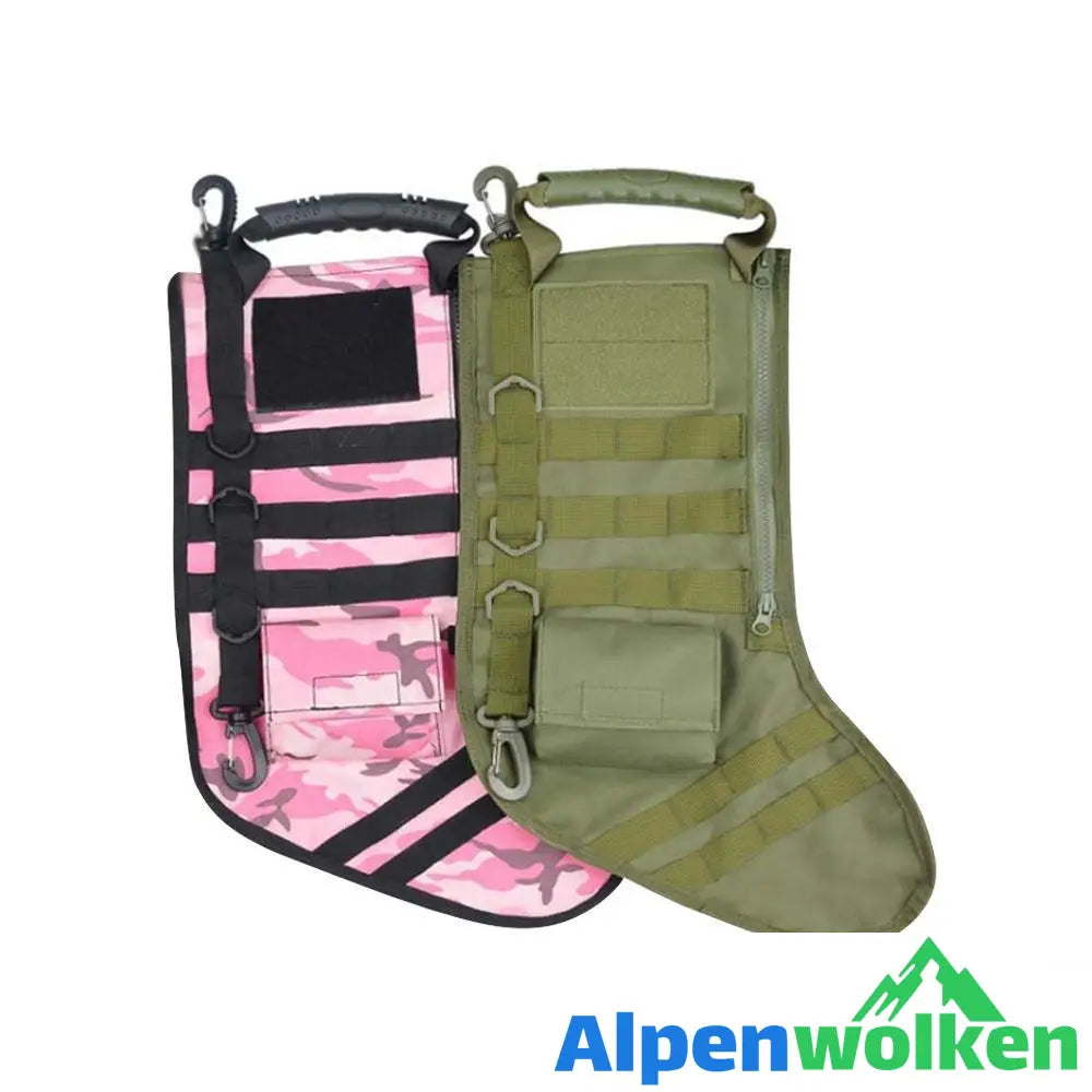 Alpenwolken - Sockenform Tasche, perfekt für Weihnachten