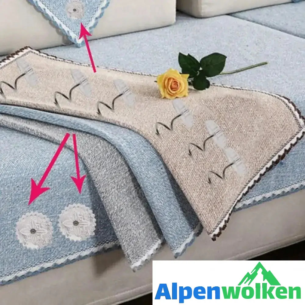 Alpenwolken - Sofabezug Halter