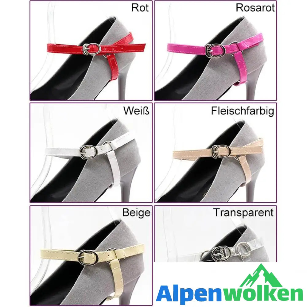 Alpenwolken - Sofortige Schuhabsatzgurte