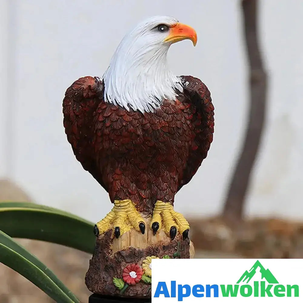 Alpenwolken - Solar Eulen Garten dekoratives Landschaftslicht