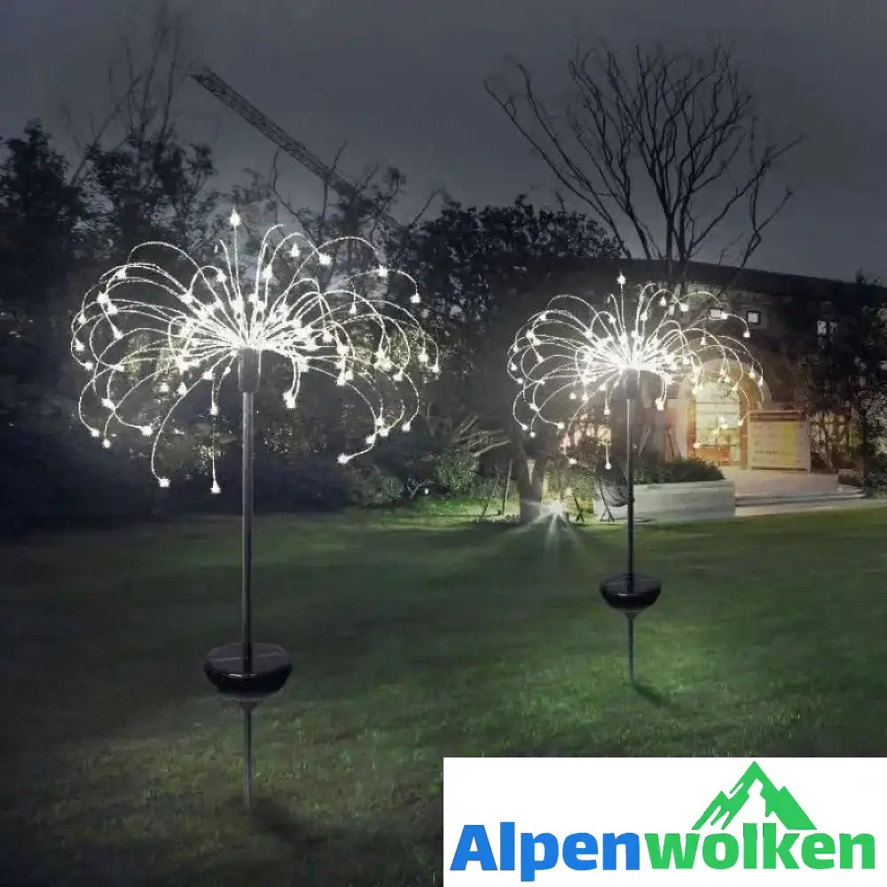 Alpenwolken - Solar Garten Feuerwerkslampe