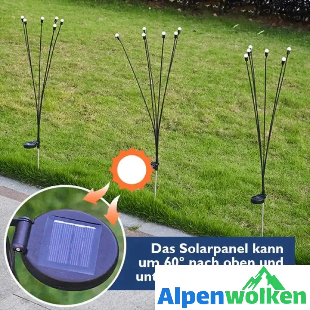 Alpenwolken - Solar Garten LED Glühwürmchen Steckleuchte | selber bauen garten