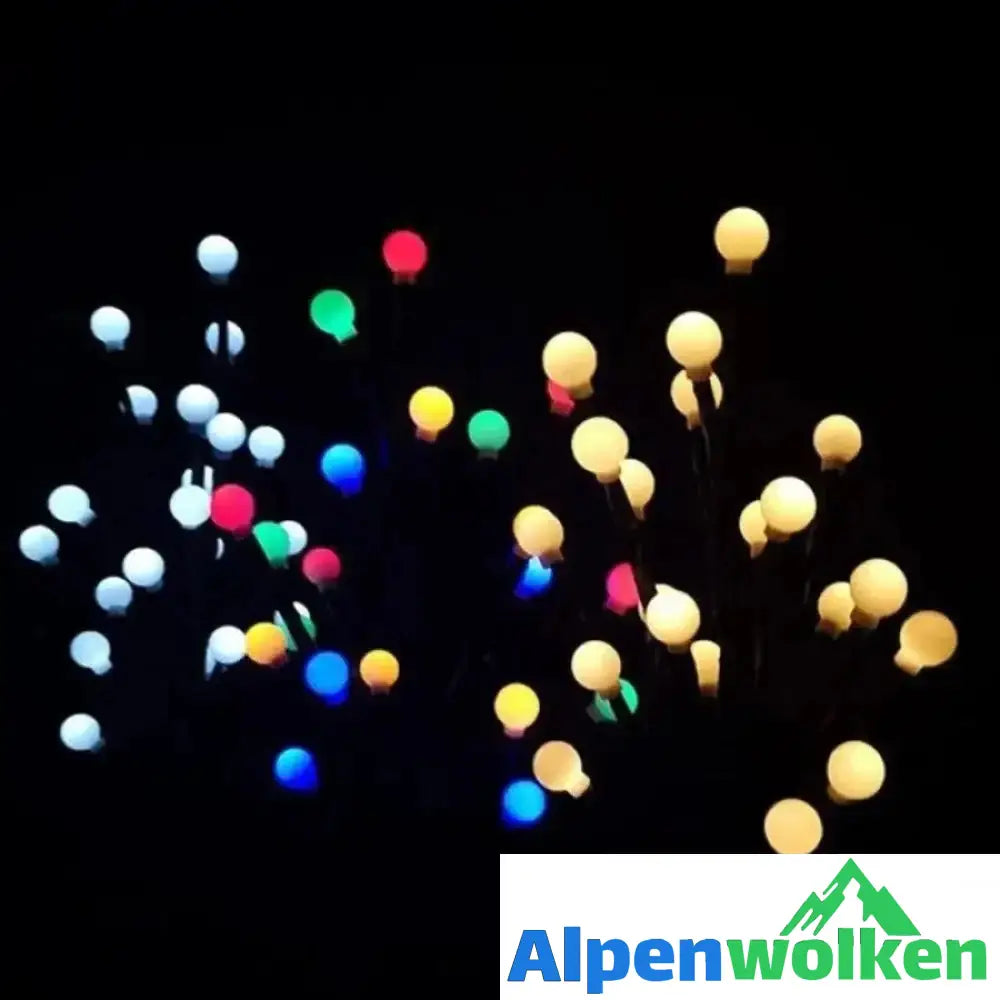 Alpenwolken - Solar Garten LED Glühwürmchen Steckleuchte | selber bauen garten