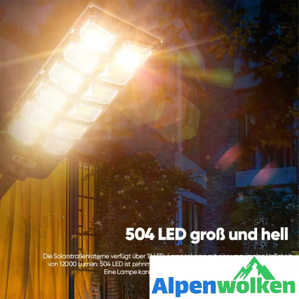 Alpenwolken - Solar-LED-Lampe für den Außenbereich