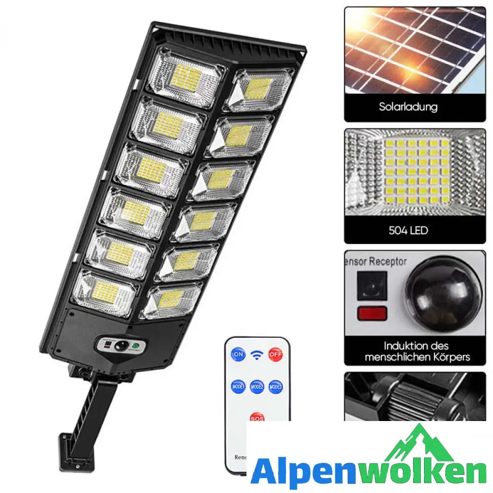 Alpenwolken - Solar-LED-Lampe für den Außenbereich