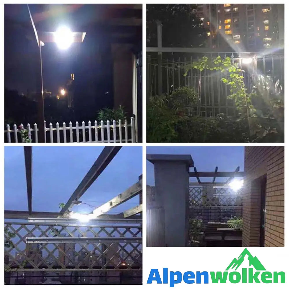 Alpenwolken - Solar-LED-Lampe für den Außenbereich