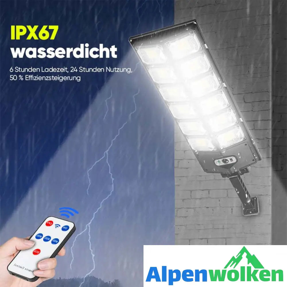 Alpenwolken - Solar-LED-Lampe für den Außenbereich