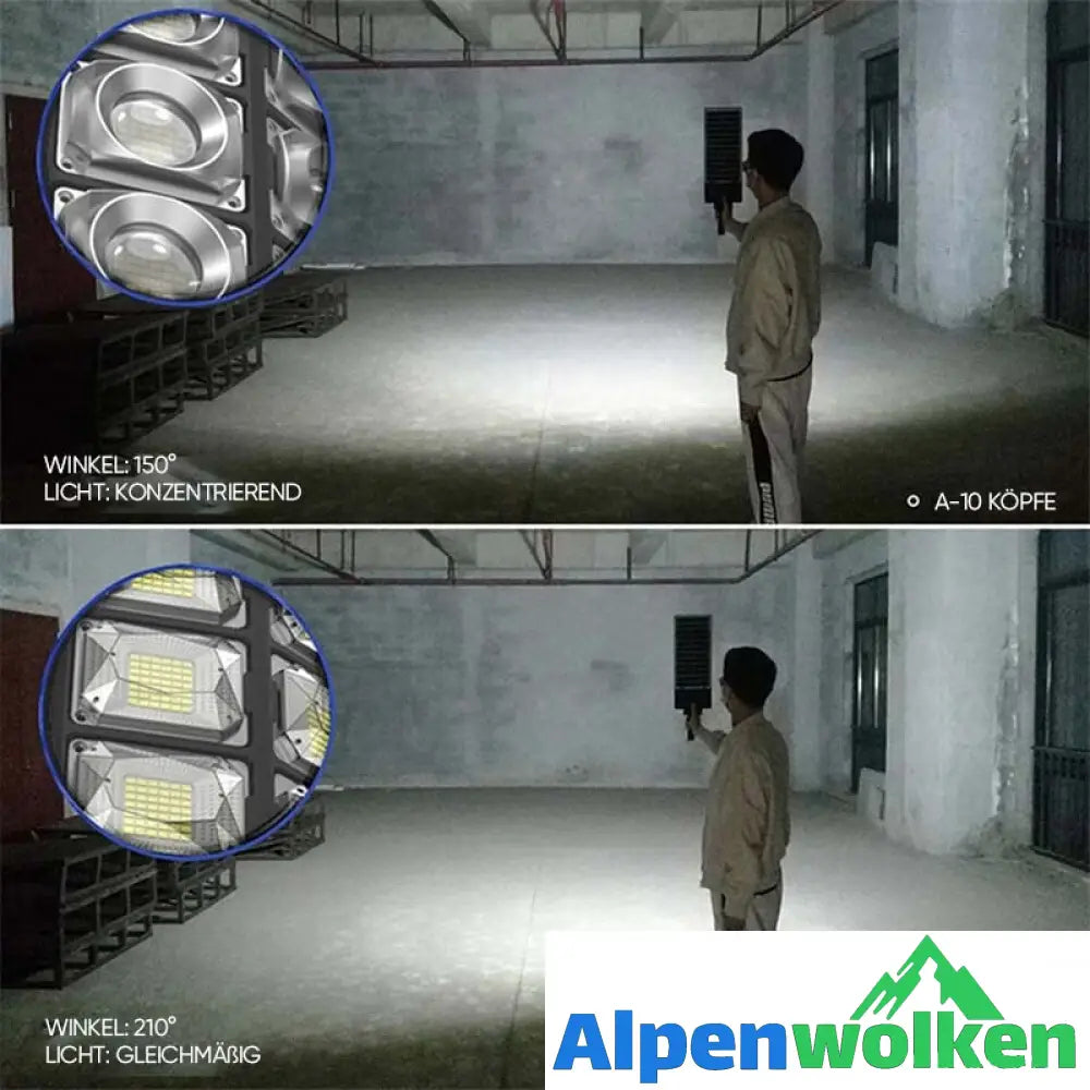 Alpenwolken - Solar-LED-Lampe für den Außenbereich