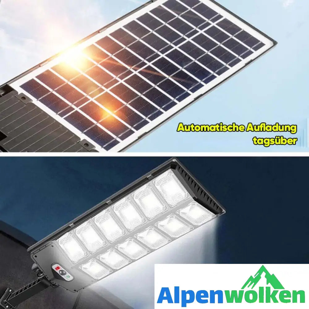 Alpenwolken - Solar-LED-Lampe für den Außenbereich