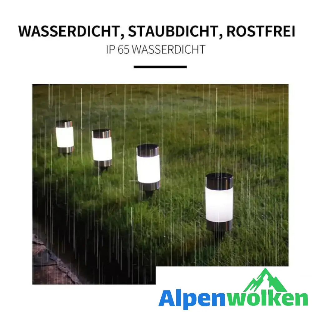 Alpenwolken - Solar Mini Gartenlampe