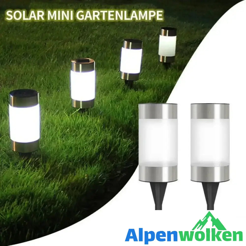 Alpenwolken - Solar Mini Gartenlampe