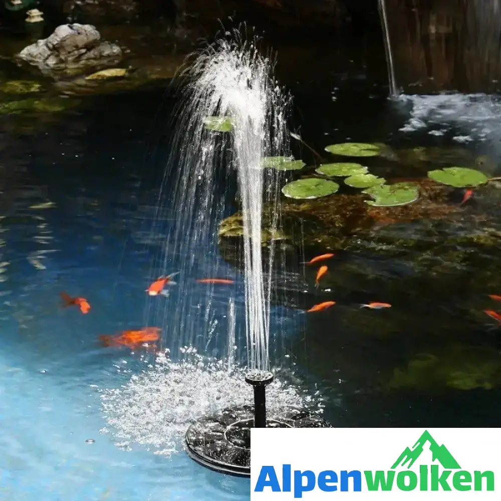 Alpenwolken - Solar Springbrunnen Pumpe