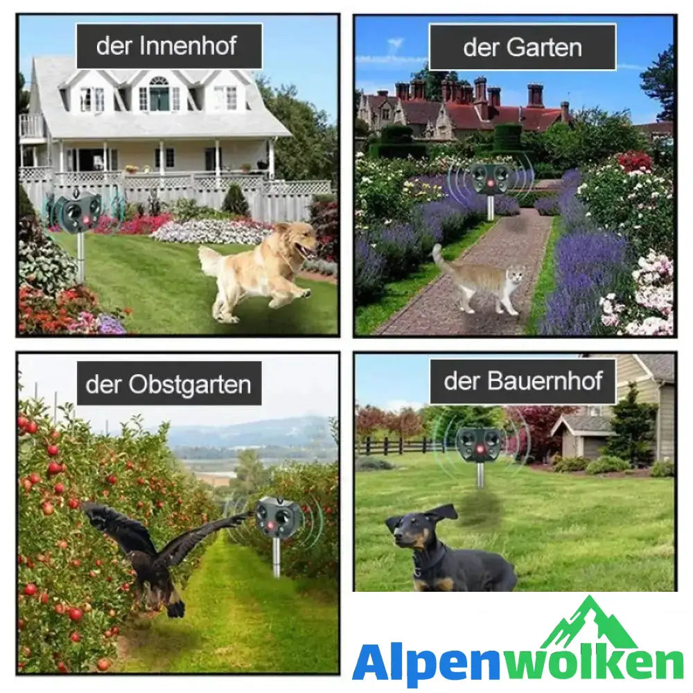 Alpenwolken - Solar-Ultraschall-Insekten-Antriebsgerät