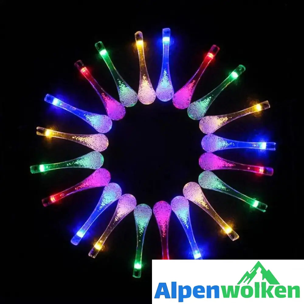 Alpenwolken - 🌈✨Solar Wassertropfen Lichterkette✨💡