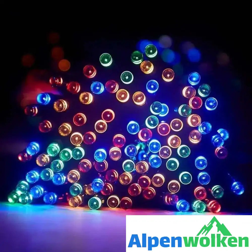 Alpenwolken - Solarbetriebene LED-Lichterkette