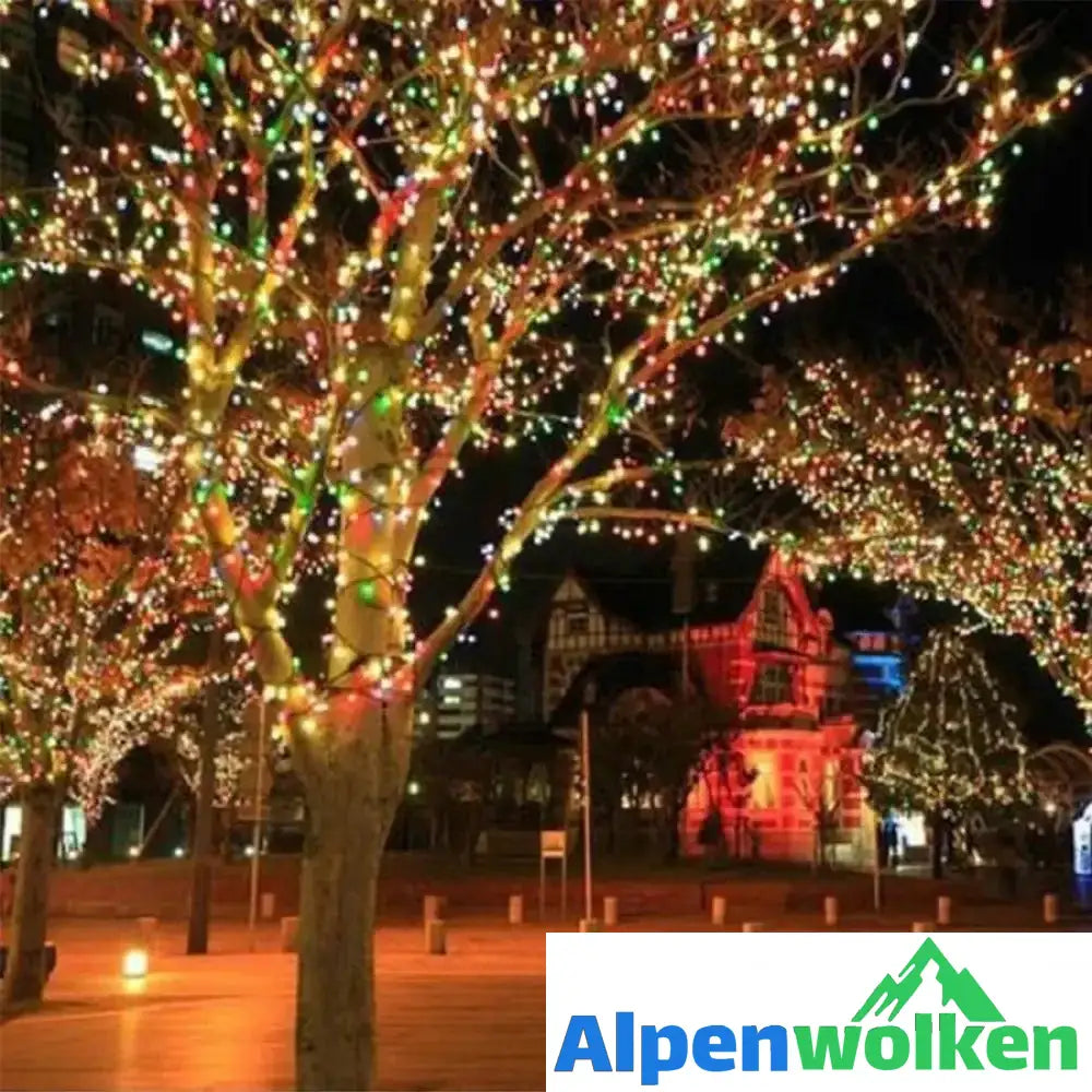 Alpenwolken - Solarbetriebene LED-Lichterkette