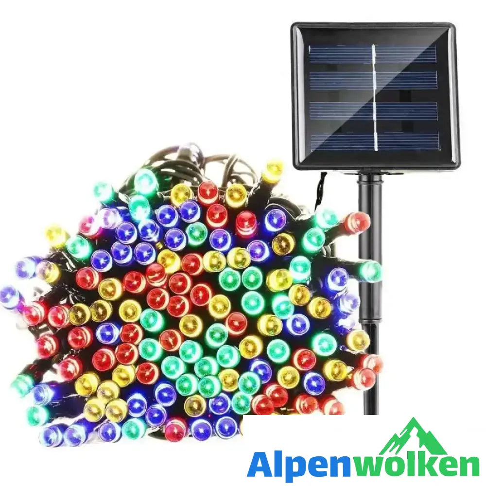 Alpenwolken - Solarbetriebene LED-Lichterkette