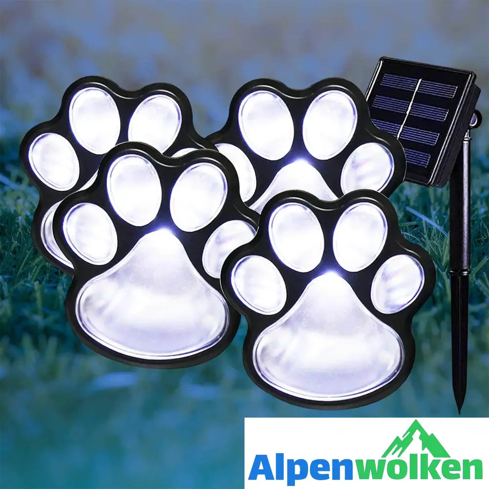 Alpenwolken - Solarbetriebene Lichter Für Pfotenabdrücke