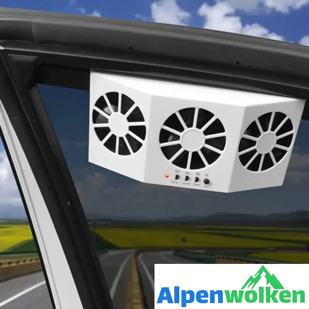 Alpenwolken - Solarbetriebener Fahrzeugabluftventilator