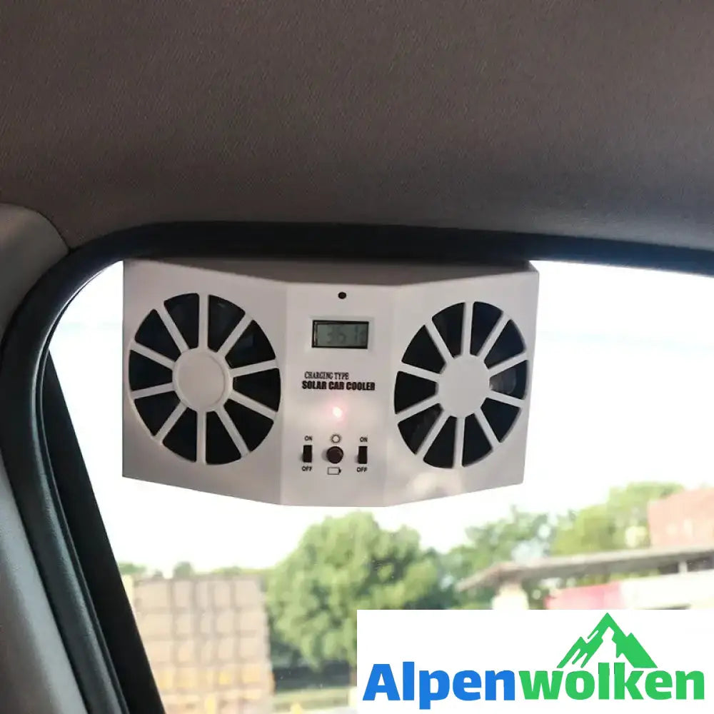 Alpenwolken - Solarbetriebener Fahrzeugabluftventilator