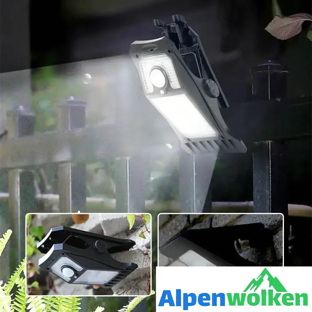 Alpenwolken - Solarsensor-Klipplicht