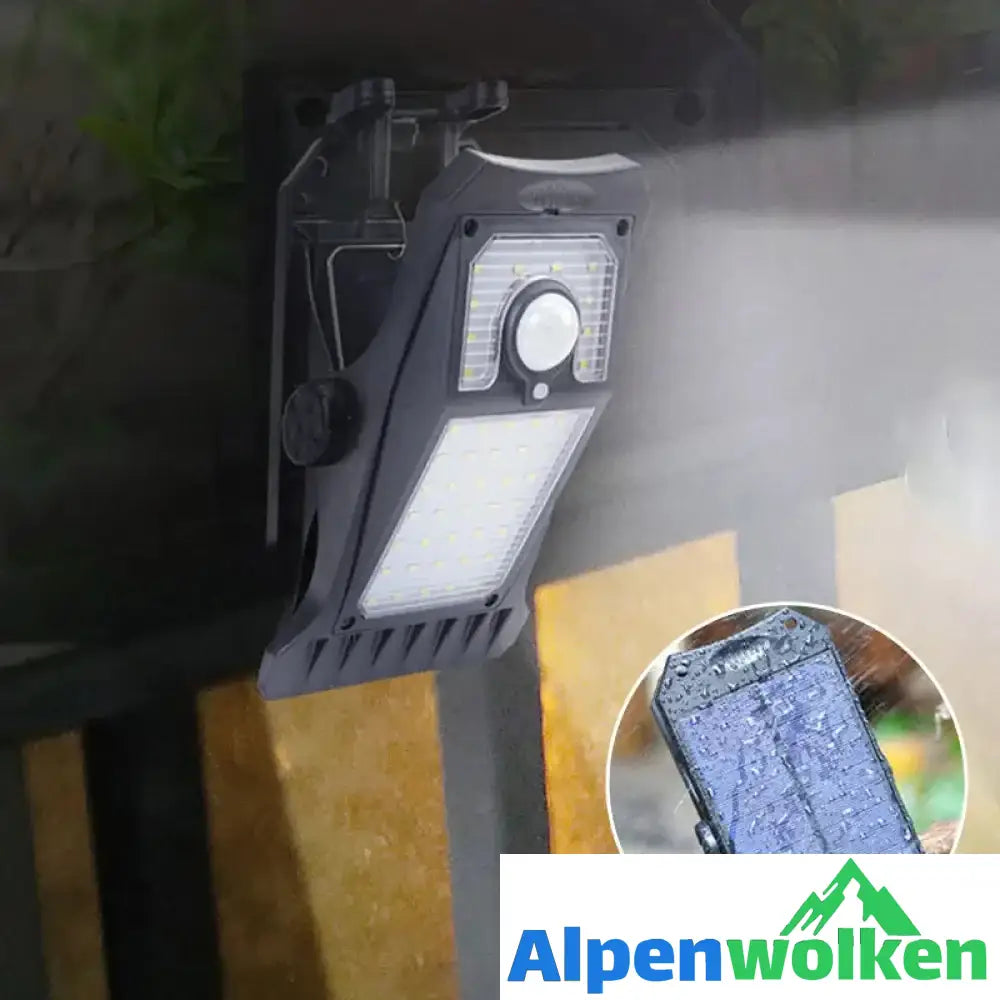 Alpenwolken - Solarsensor-Klipplicht