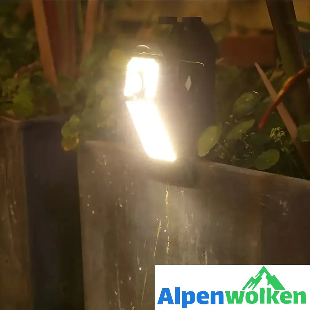 Alpenwolken - Solarsensor-Klipplicht Warmes Licht