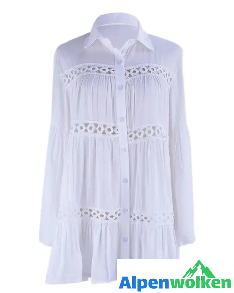 Alpenwolken - Sommer-Boho-Shirt