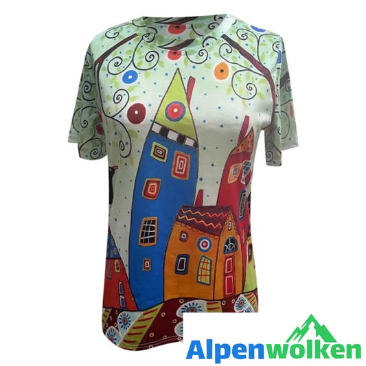 Alpenwolken - Sommer Frauen T-Shirt S