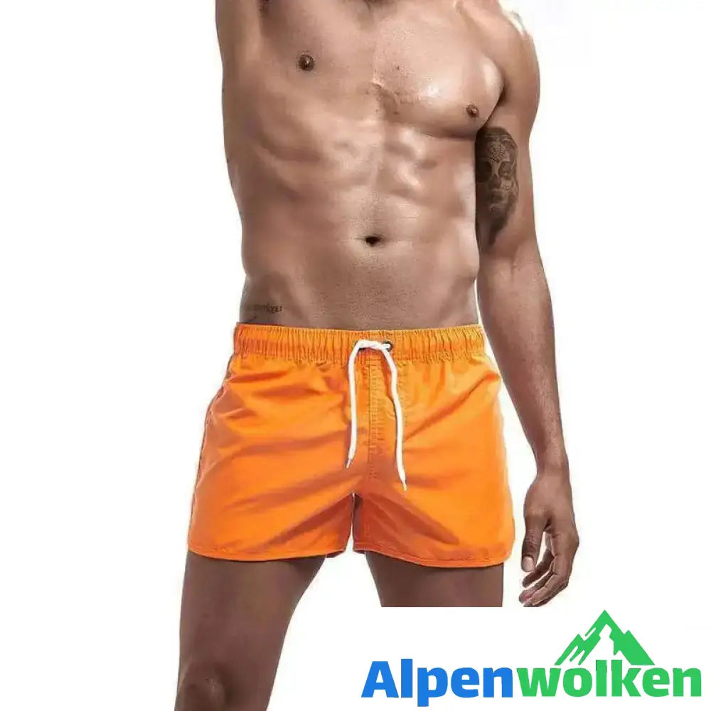 Alpenwolken - Sommer Herren Strand Badehose