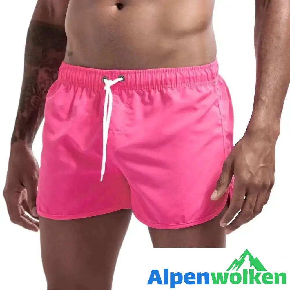 Alpenwolken - Sommer Herren Strand Badehose