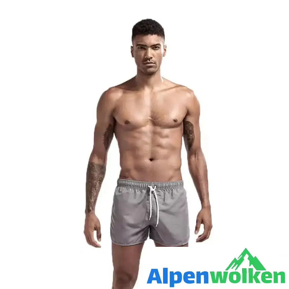 Alpenwolken - Sommer Herren Strand Badehose