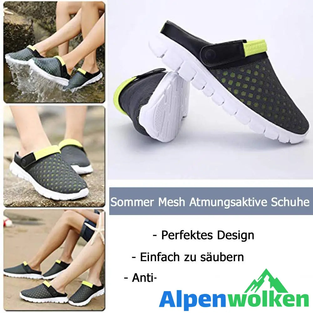 Alpenwolken - Sommer Mesh Atmungsaktive Sport-Freizeitschuhe, Unisex