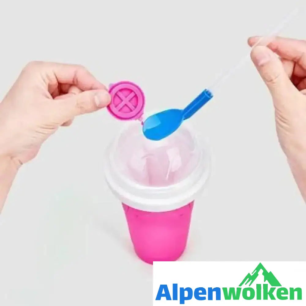 Alpenwolken - Sommer Neuer Magischer Eisbecher Pink