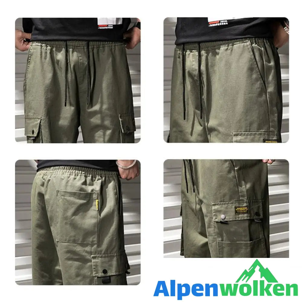 Alpenwolken - Sommer Overalls Herr Lässige Shorts