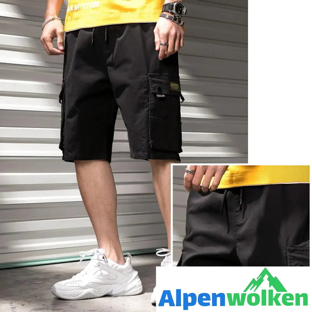 Alpenwolken - Sommer Overalls Herr Lässige Shorts