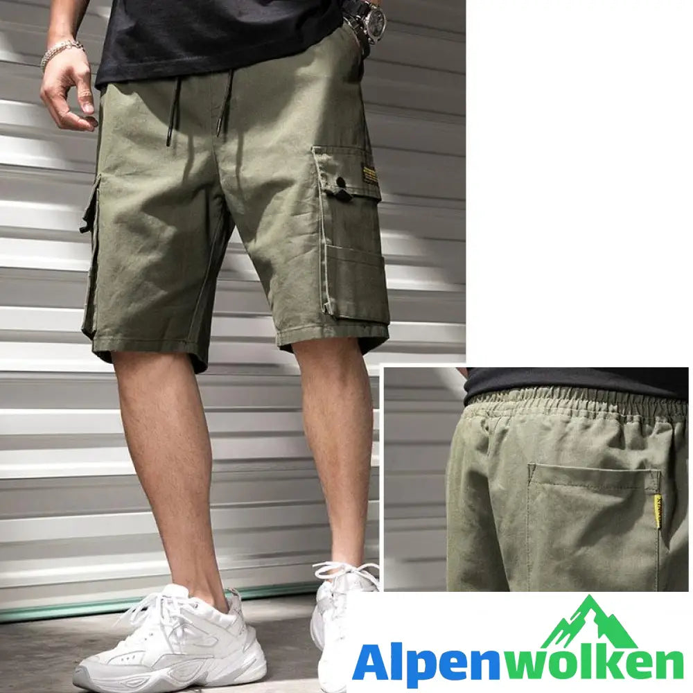 Alpenwolken - Sommer Overalls Herr Lässige Shorts