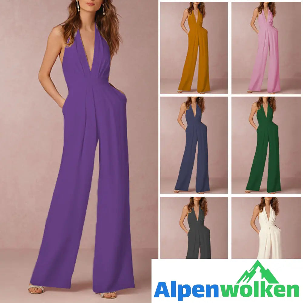 Alpenwolken - 🎉Sommer-Specials🎉Sexy Neckholder-Hose für Damen