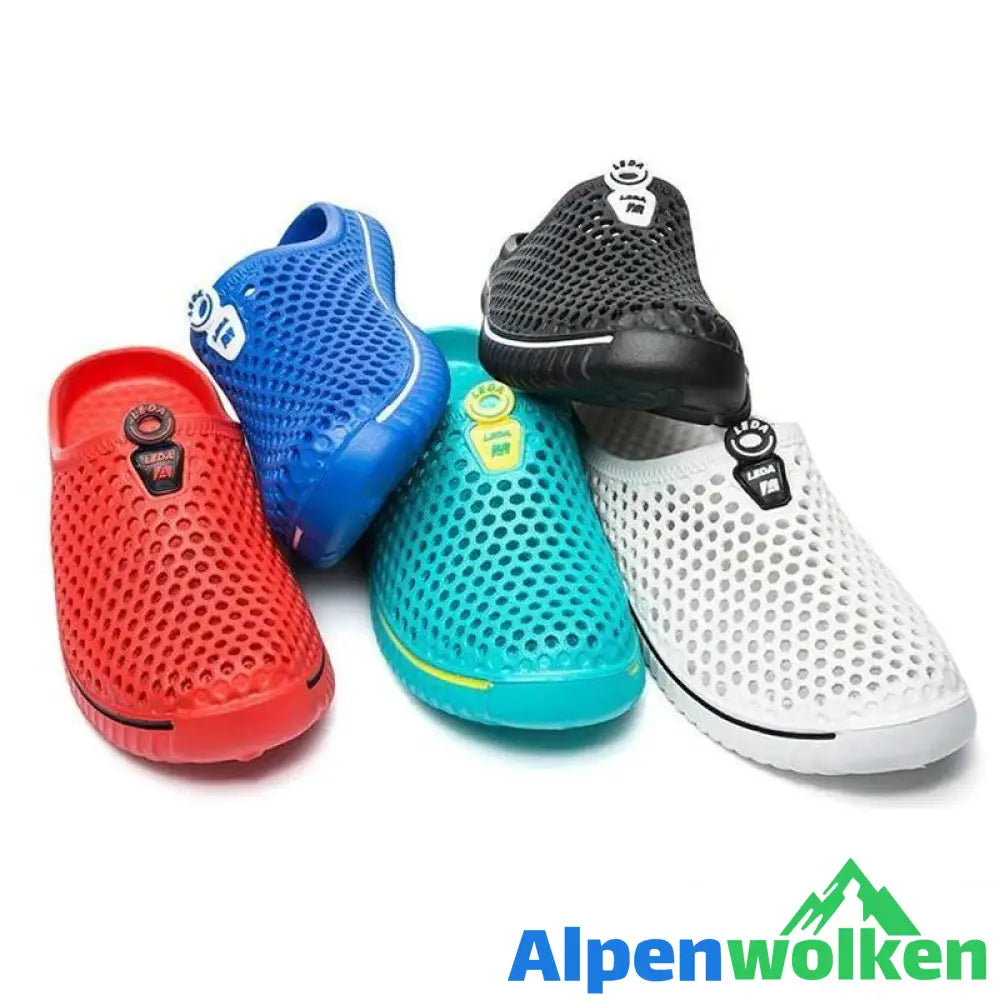 Alpenwolken - Sommerhausschuhe, Strandschuhe für Männer, Frauen