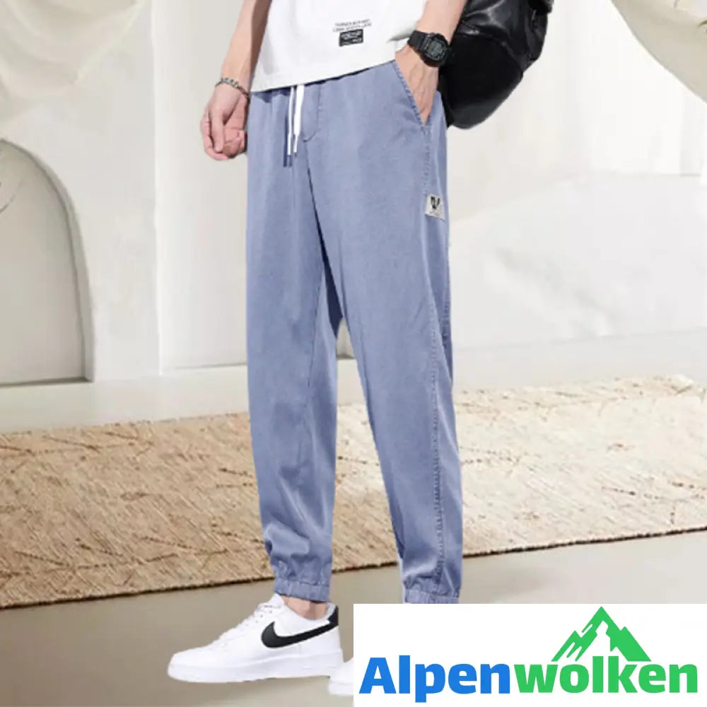 Alpenwolken - Sommerliche Freizeitjeans für Männer